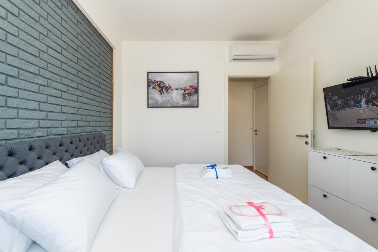 Ferienwohnung Modern Luxury In Belgrade Waterfront With Views Exterior foto