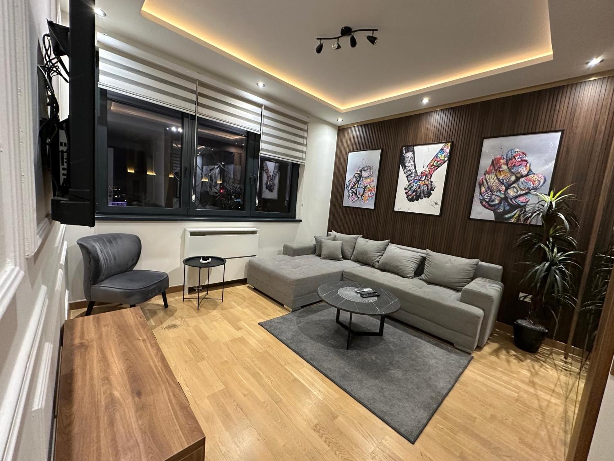 Ferienwohnung Modern Luxury In Belgrade Waterfront With Views Exterior foto
